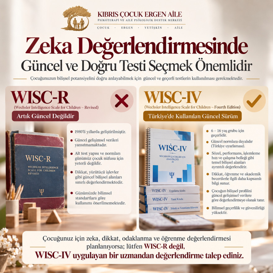 ZEKA VE DİKKAT DEĞERLENDİRME TESTLERİNE DİKKAT*