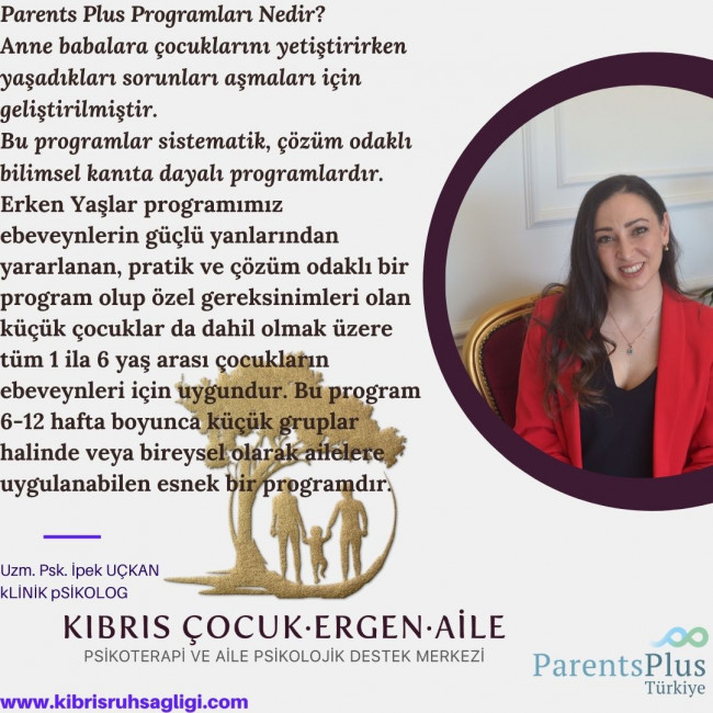 Parents Plus Erken Yaşlar Programı Çok Yakında Merkezimizde!